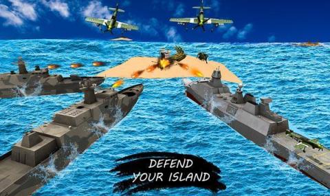 导弹发射战舰岛屿战争截图2