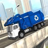垃圾自卸车模拟驾驶加速器