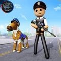 火柴人警犬