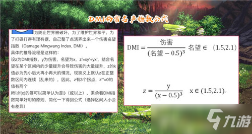 DNF名望指数DMI来了 实心和空心C划分依据 公式能轻易算出