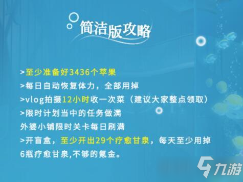 光与夜之恋蔚蓝白日梦活动攻略