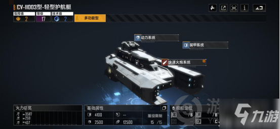 无尽的拉格朗日CV-11003型轻型护航艇怎么样 CV-11003型轻型护航艇测评