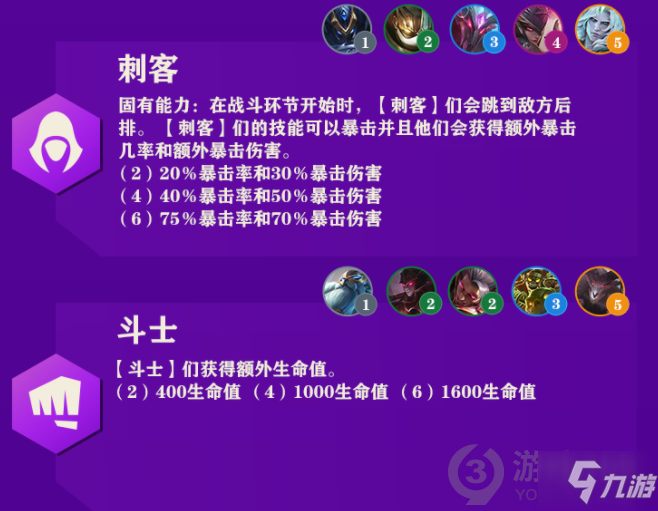 金铲铲之战全羁绊效果大全 金铲铲之战全羁绊效果一览