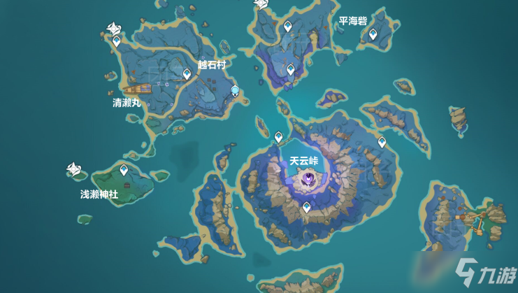 《原神》清籁岛地图介绍