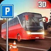 城市公交车停车3D