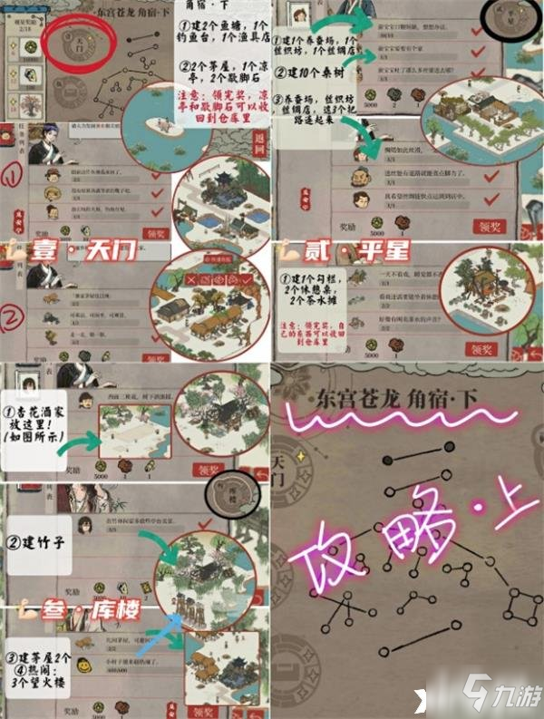 《江南百景图》角宿下通关攻略