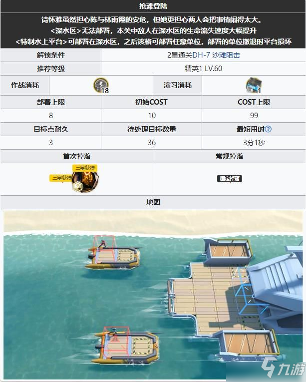 明日方舟dh8通关攻略大全，DH-8抢滩登陆通关打法阵容图文一览