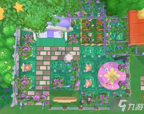 摩尔庄园七夕紫色花园设计介绍 摩尔庄园七夕怎么设计花园