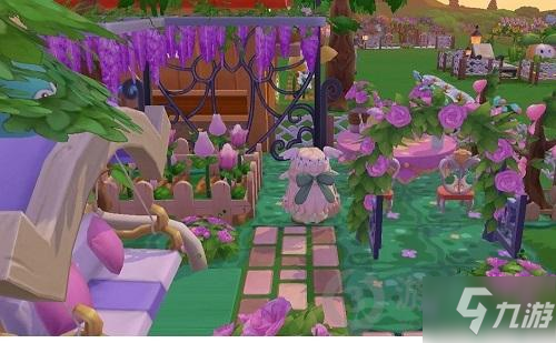 摩尔庄园七夕紫色花园设计介绍 摩尔庄园七夕怎么设计花园