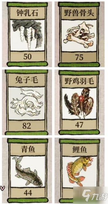 《江南百景图》桃花村特殊物资采集攻略