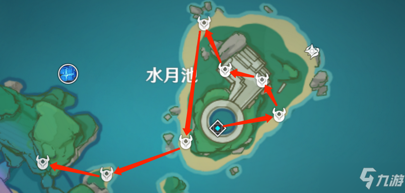 《原神》混沌真眼收集路線一覽