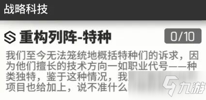 《少前云图计划》特种职业强度解析