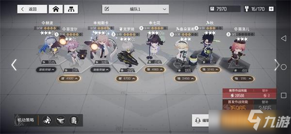 少女前线云图计划平民推完主线阵容攻略