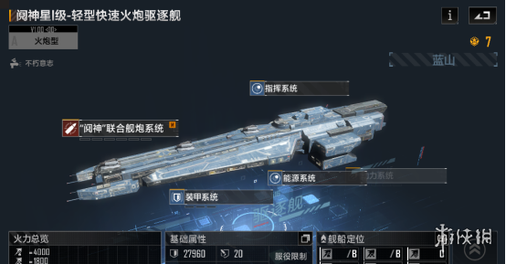 《無盡的拉格朗日》鬩神星怎么樣 驅逐艦鬩神星艦船解析