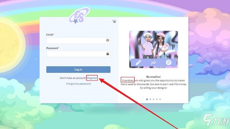 everskies網(wǎng)頁游戲怎么注冊？everskies注冊教程方法介紹