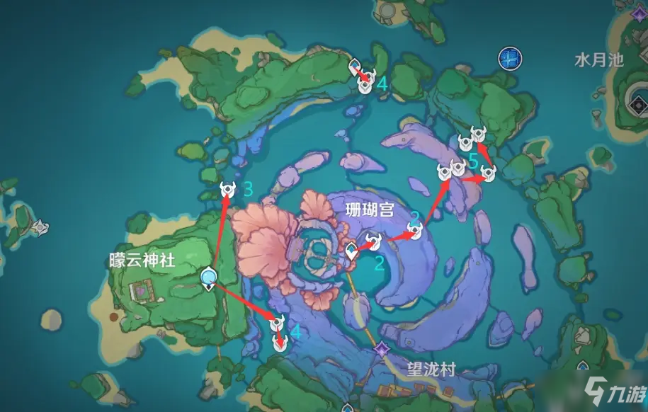 《原神》心海突破材料浮游干核分布位置介紹