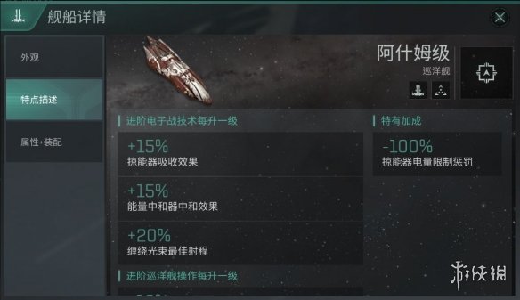 《EVE星战前夜》阿什姆怎么样 阿什姆级强度作用介绍