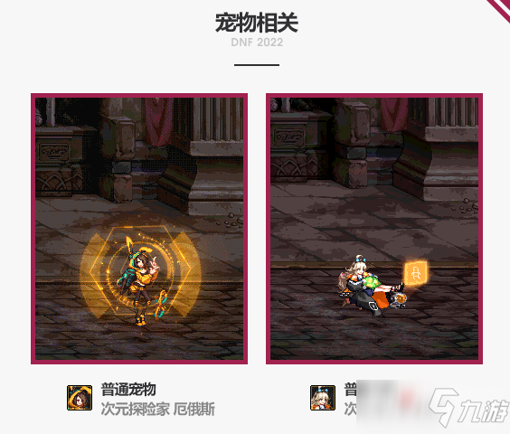 《dnf》2022新年宠物介绍分享