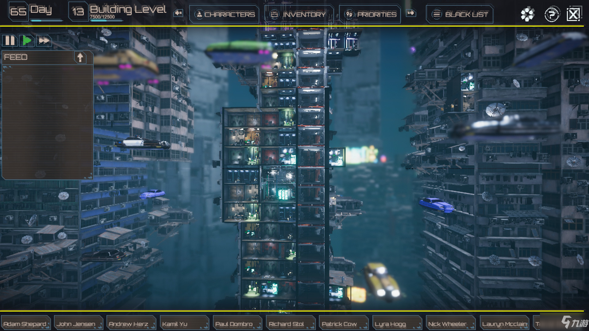 赛博朋克风格的策划类游戏《Dystopians》上架Steam，支持简体中文