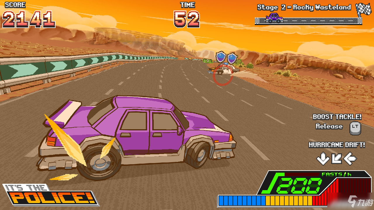 動畫風(fēng)格的賽車格斗游戲《Buck Up And Drive!》正式上線Steam，好評率高達(dá)97％