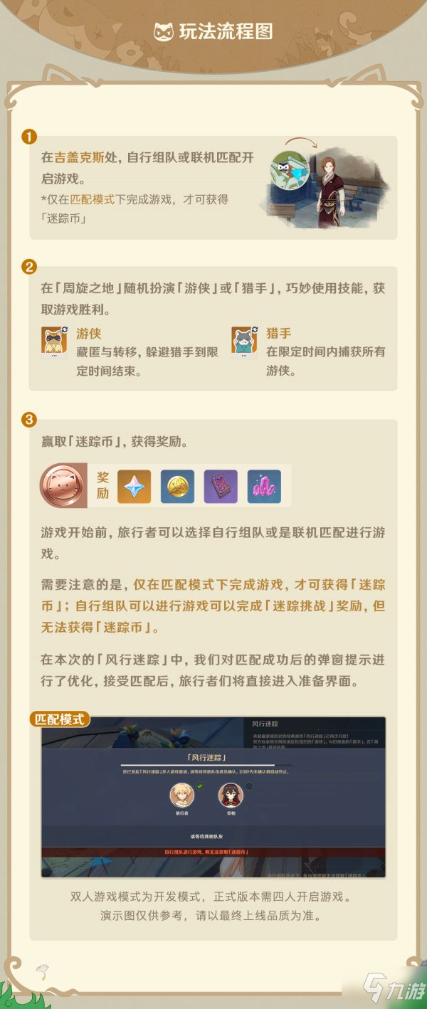 《原神》2.4版风行迷踪玩法说明
