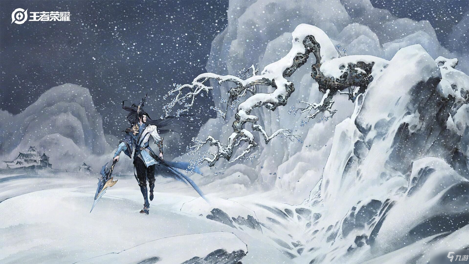 《王者荣耀》韩信傲雪梅枪新皮外观一览