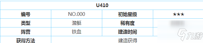 碧藍(lán)航線u410怎么樣 艦?zāi)飳傩约寄軓?qiáng)度