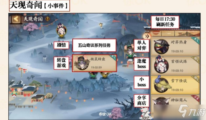 阴阳师铃炽心舞天现奇闻事件汇总攻略