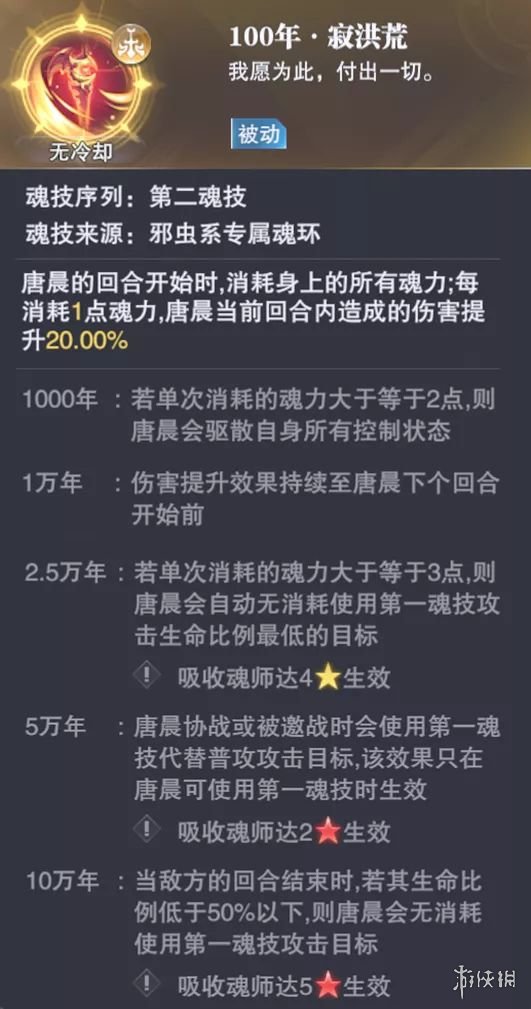 《斗羅大陸魂師對(duì)決》唐晨技能介紹 唐晨技能解析