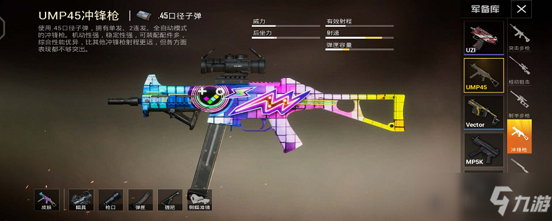 ump45用什么握把