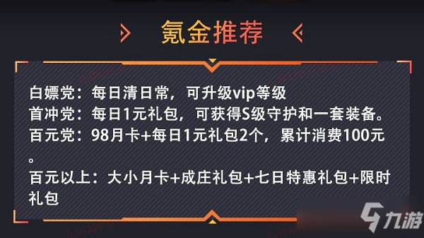 末日来袭氪金礼包买什么好