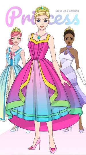 公主装扮和着色好玩吗 公主装扮和着色玩法简介