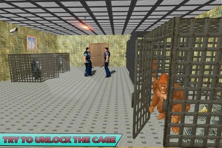 大猩猩逃生城市监狱生存截图1