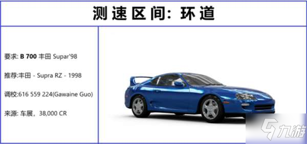 極限競(jìng)速地平線5 S3夏季賽車輛調(diào)校推薦