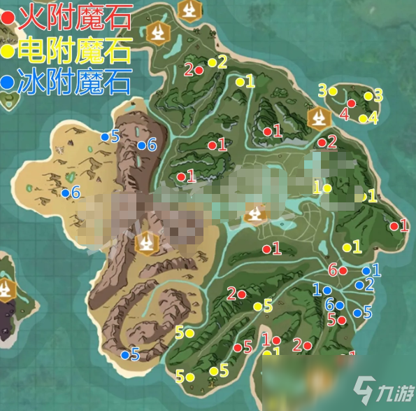 《创造与魔法》贝雅大陆金宝箱分布位置一览