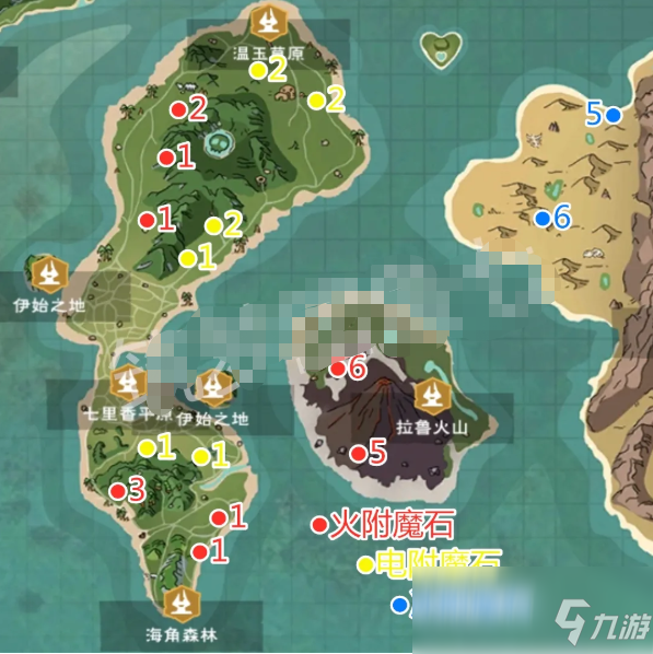 《创造与魔法》贝雅大陆金宝箱分布位置一览