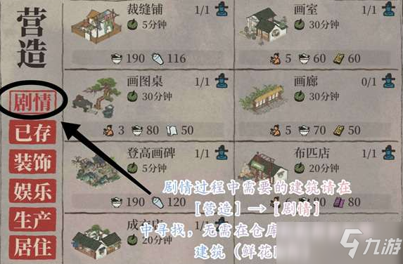 江南百景图正对城门的墙边杂物摊怎么放