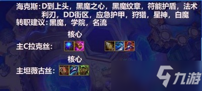 金铲铲之战8黑魔拉克丝阵容怎么搭配 黑魔拉克丝阵容搭配推荐