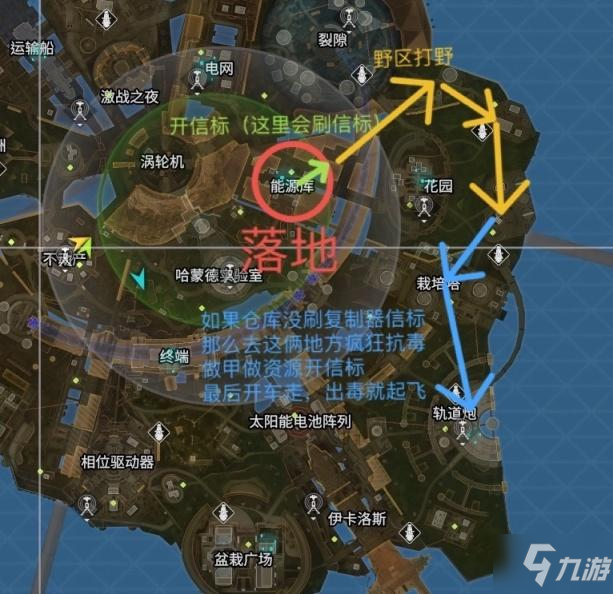 Apex英雄12赛季奥林匹斯地图运营转点路线推荐