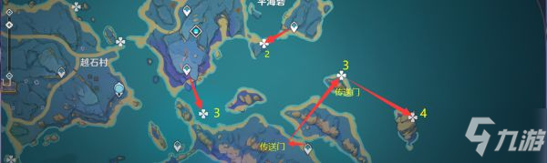 《原神》八重神子突破材料海靈芝采集路線