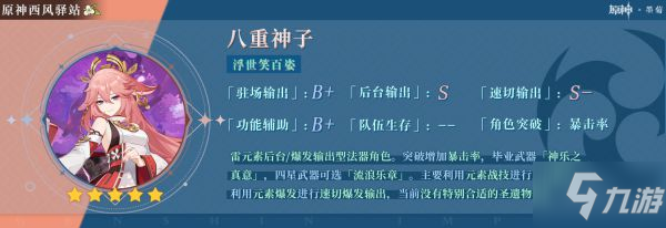 《原神》2.5版上半期角色祈愿池抽取建议 2.5版UP池各角色技能出装介绍
