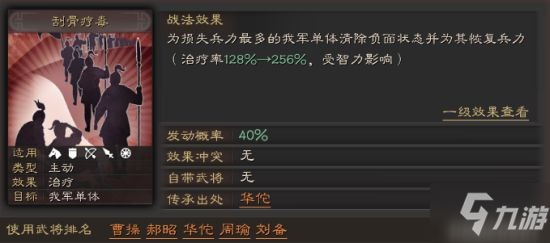 《三國志戰(zhàn)略版》刮骨療毒戰(zhàn)法攻略 刮骨療毒有用嗎