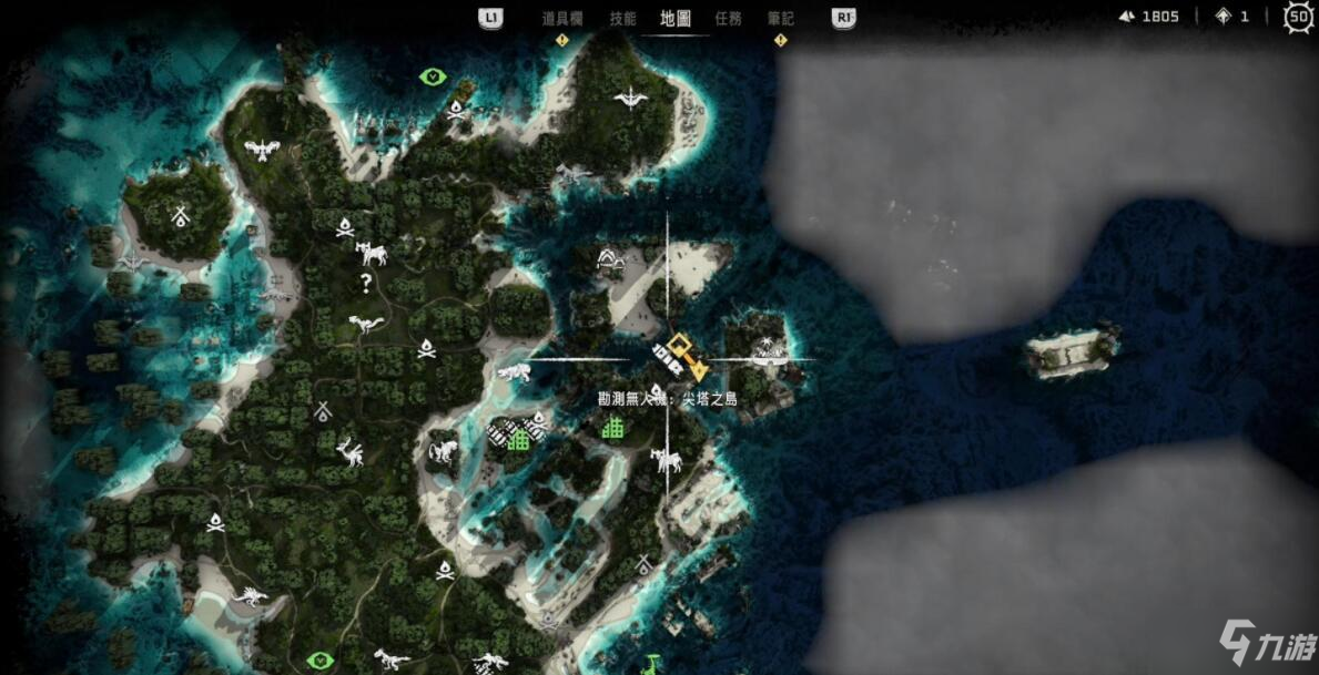 《地平线2西部禁域》勘测无人机地图分布一览 勘测无人机在哪找