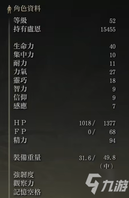 艾尔登法环强韧度有什么用 强韧度效果介绍