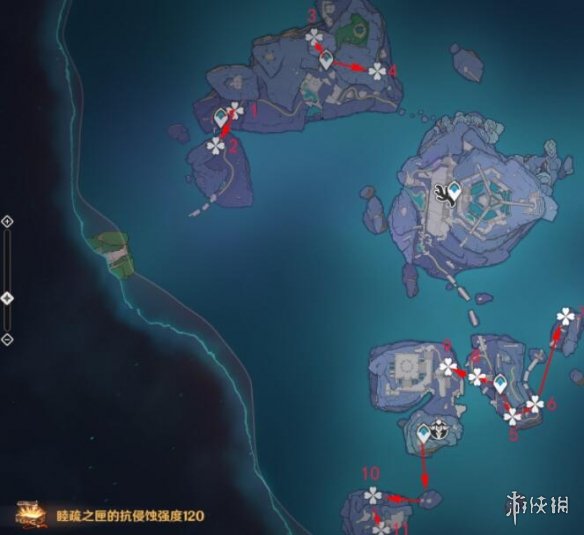 《原神》珊瑚蝶在哪抓？珊瑚蝶位置分布地图一览