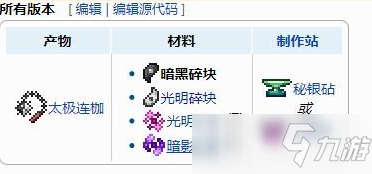 泰拉瑞亞黑暗碎塊介紹