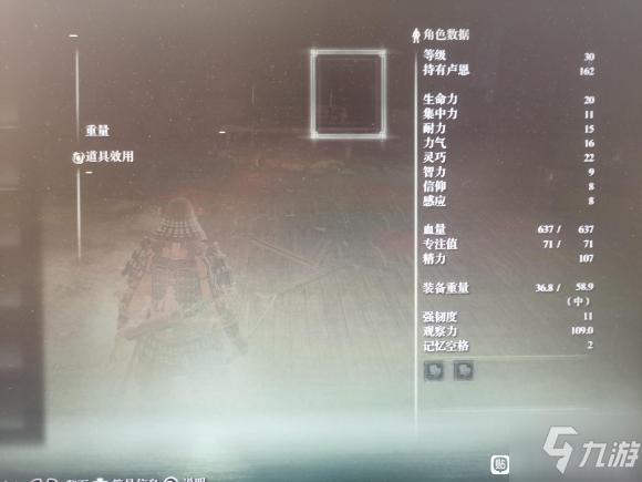 艾尔登法环武士配装攻略 武士装备怎么选