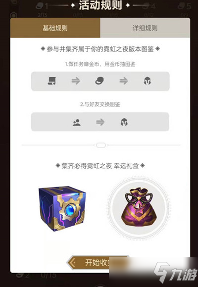 金铲铲之战霓虹之夜图鉴收集活动怎么玩