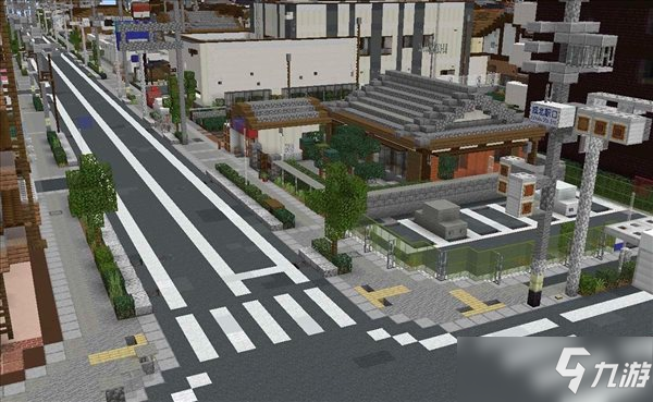 《MC》都市風MOD“味噌汁市”截圖 還原大阪近郊