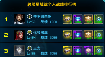 《星际卫队》4月17日跨服星域战战报